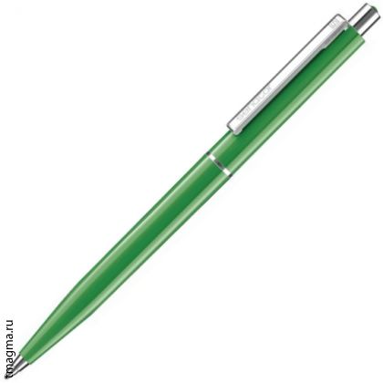 ручка Сенатор с логотипом, SENATOR Point Polished, полностью зеленая
