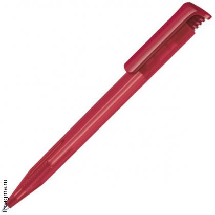 ручка Сенатор с логотипом, SENATOR Super-Hit Frosted, темно-красная