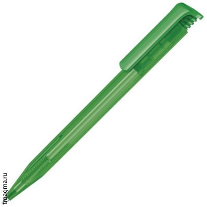 ручка Сенатор с логотипом, SENATOR Super-Hit Frosted, зеленая