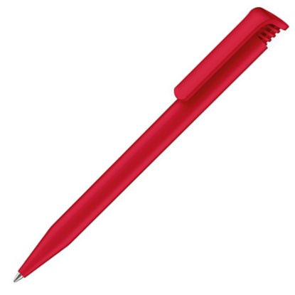 ручка Сенатор с логотипом, SENATOR Super Hit Polished, полностью красная