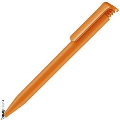 ручка Сенатор с логотипом, SENATOR Super-Hit Matt, оранжевая