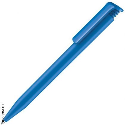 ручка Сенатор с логотипом, SENATOR Super-Hit Matt, синяя