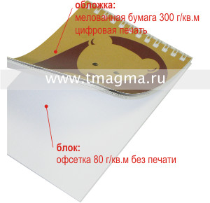 печать блокнотов дешево